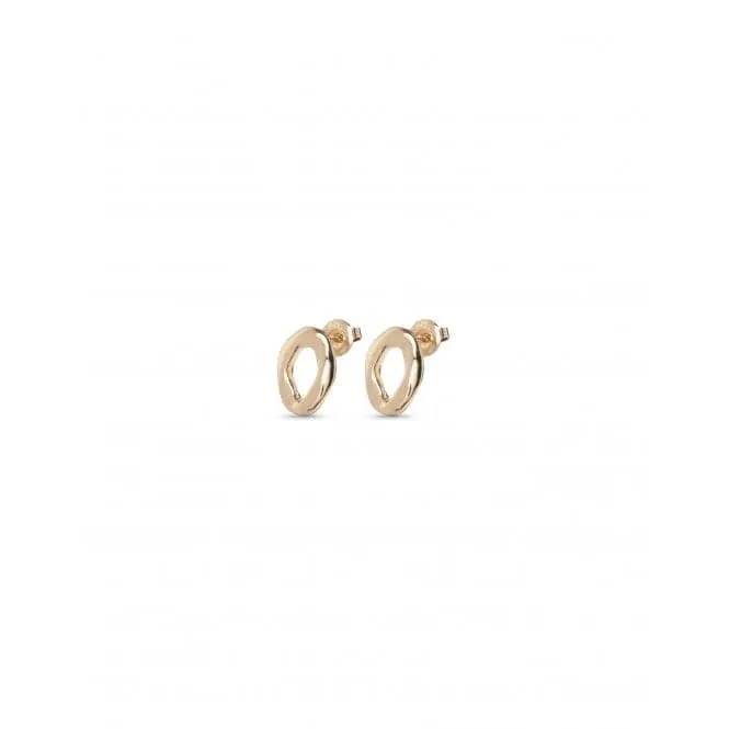 18K Gold Plated Joy Of Living Earrings PEN0916ORO000