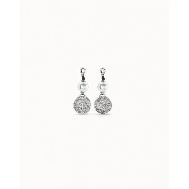 Alexandria White Pearl Shell Earrings