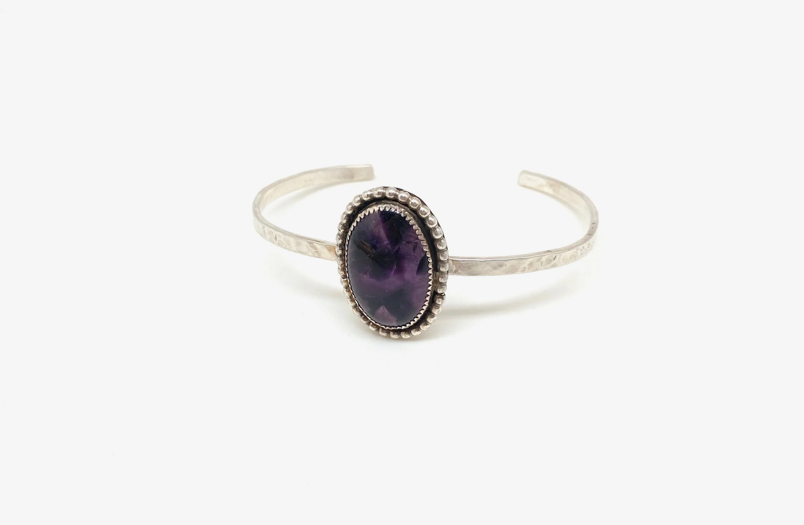 Atomic Amethyst Cuff