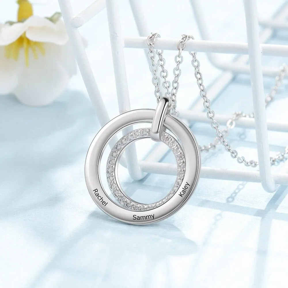 Beautiful Zirconia Inlaid Necklace for Women