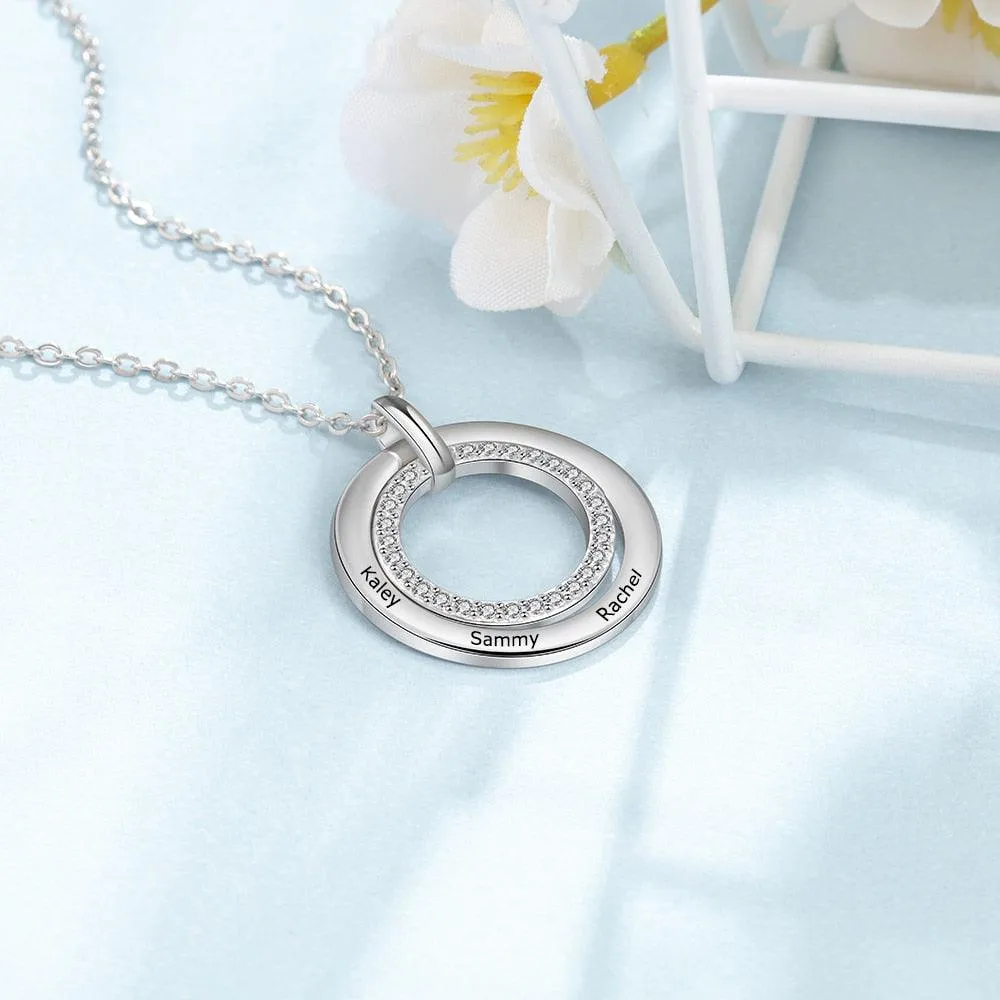 Beautiful Zirconia Inlaid Necklace for Women