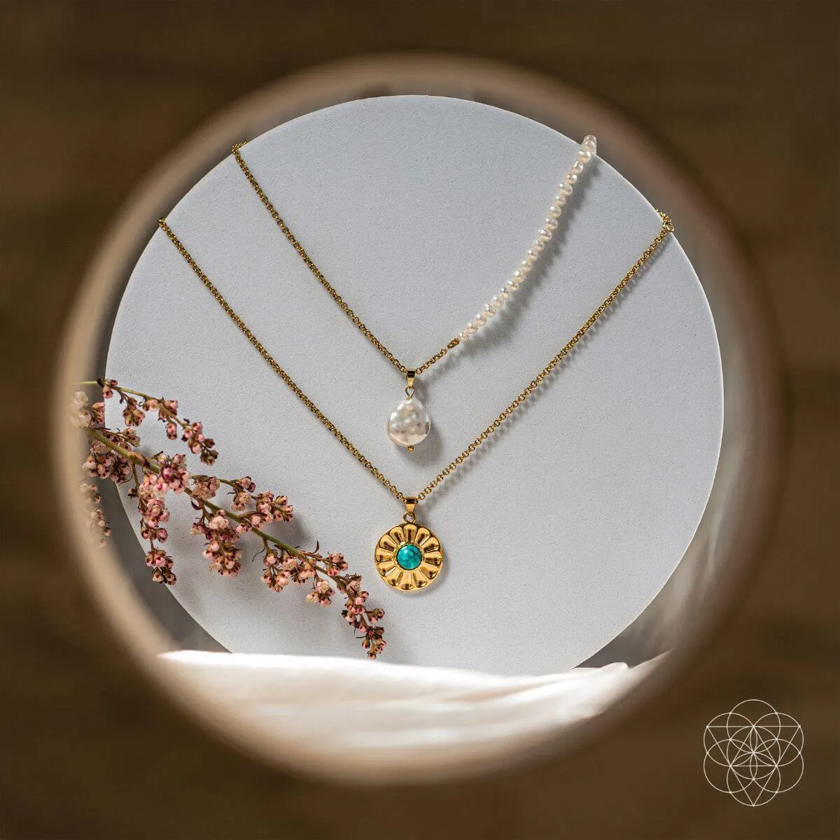 Blissful Balance Necklace Set﻿