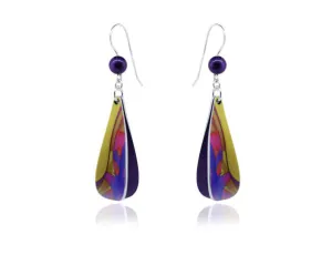 Cha-Cha Purple Earrings