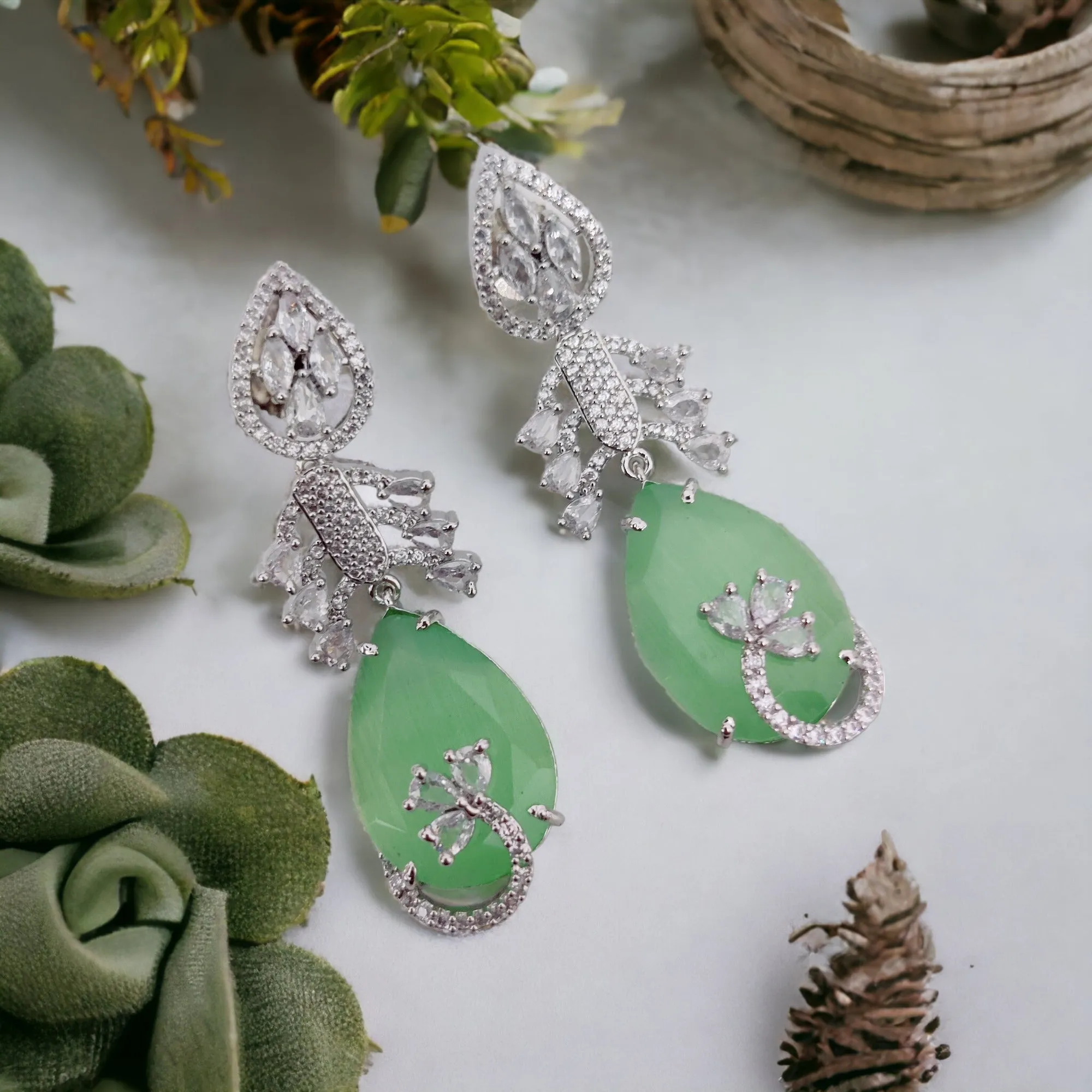 Enchanted Emerald Earrings