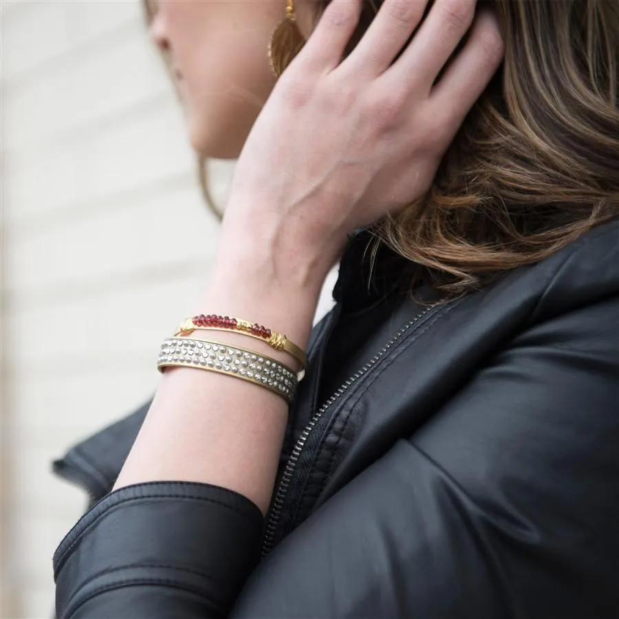 Gemstone Cuff