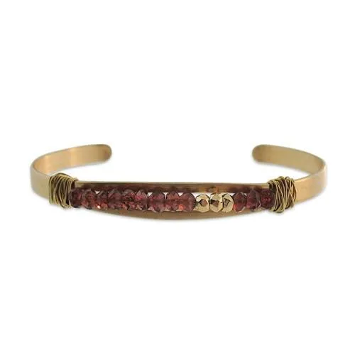 Gemstone Cuff