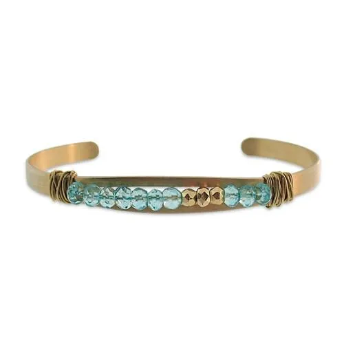 Gemstone Cuff