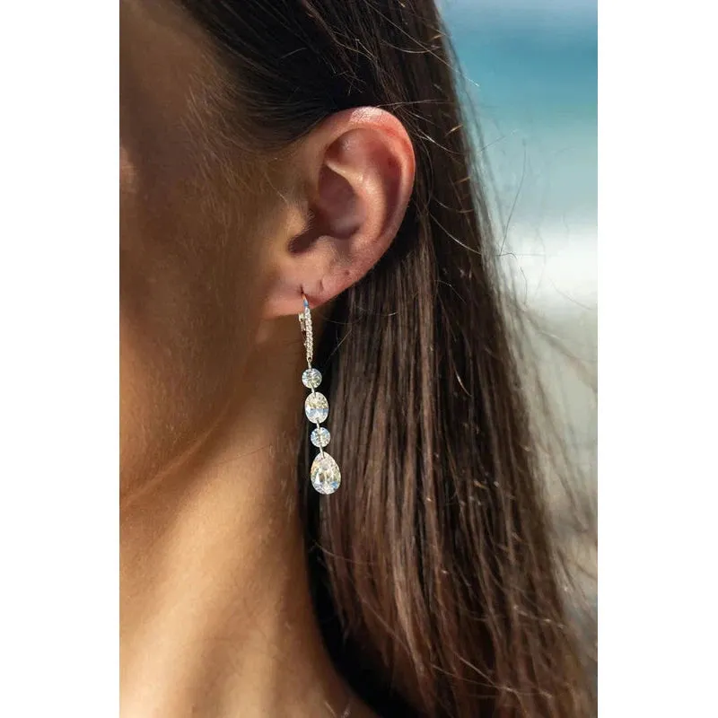 Georgini Mirage Olga Earrings - Silver