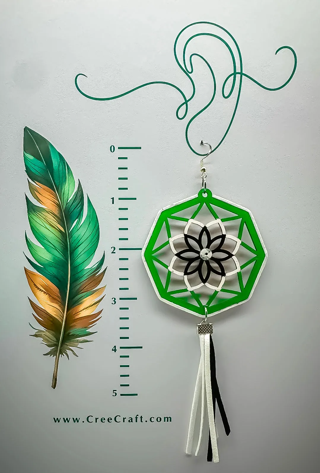 Indigenous Handmade Earrings - Dreamcatcher