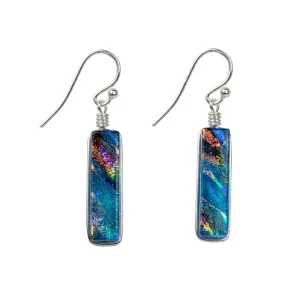 Looking Glass Falls Earrings (Rainbow Blue) by Nickel Smart®