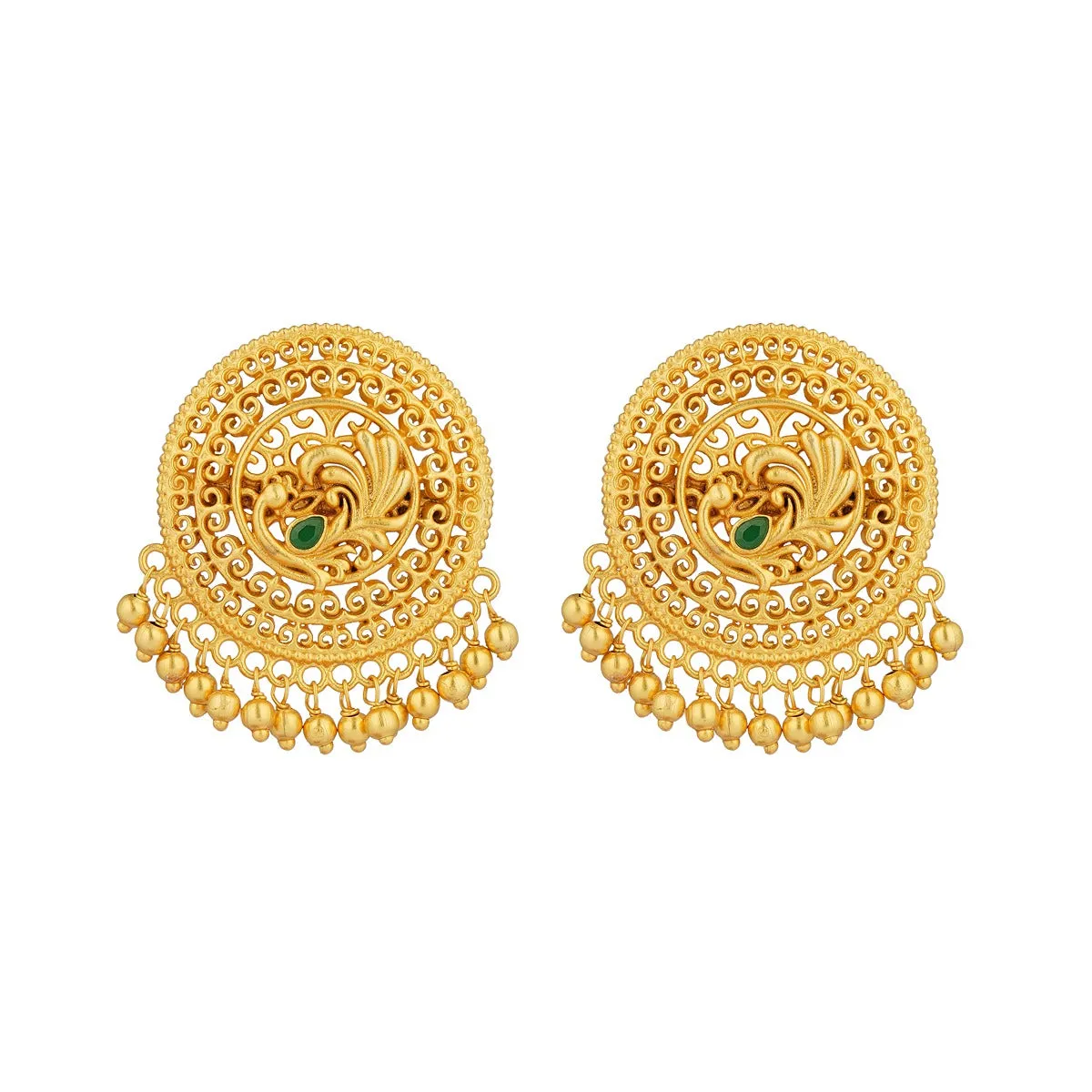 Majestic Mor Stud Earrings