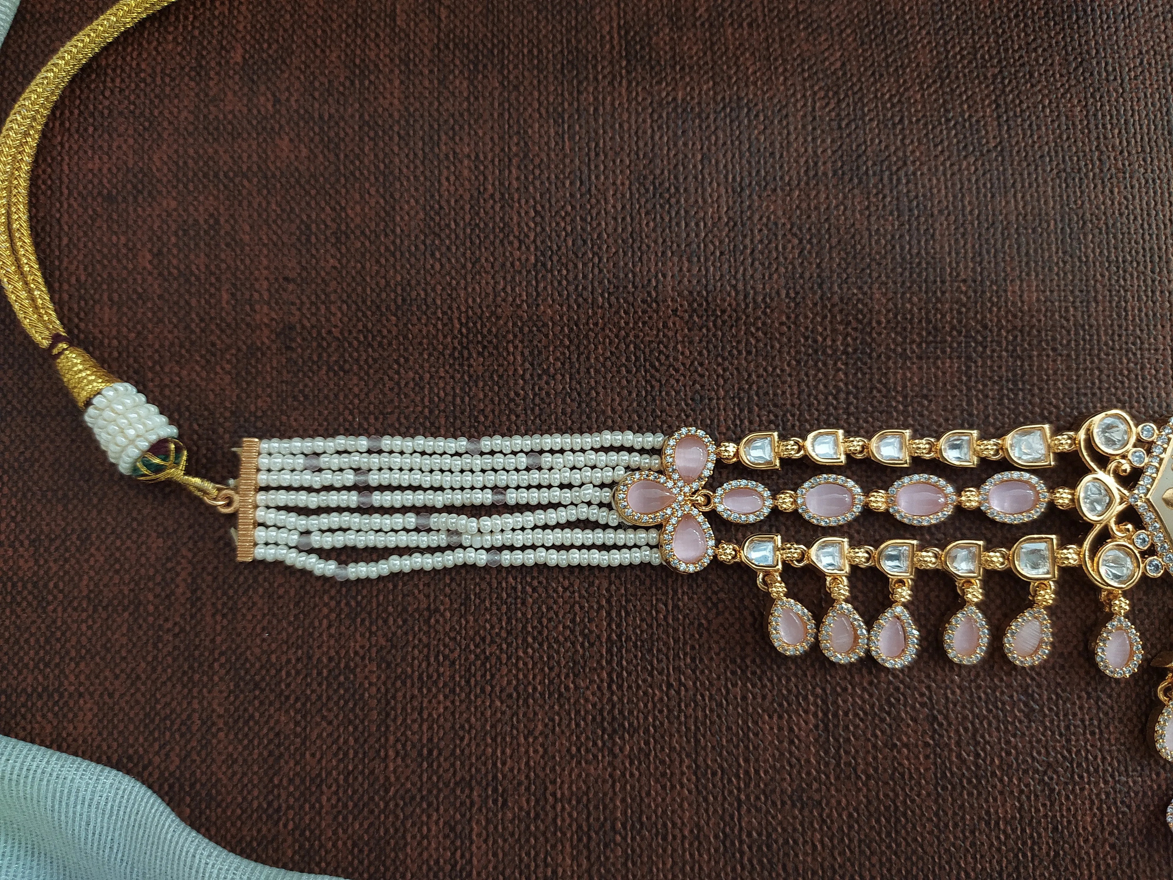 Meenakari Kundan Choker Set