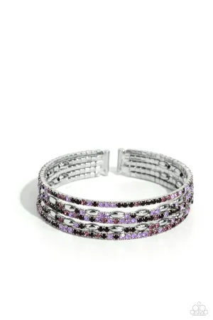 Paparazzi Endless Energy Purple Bracelet