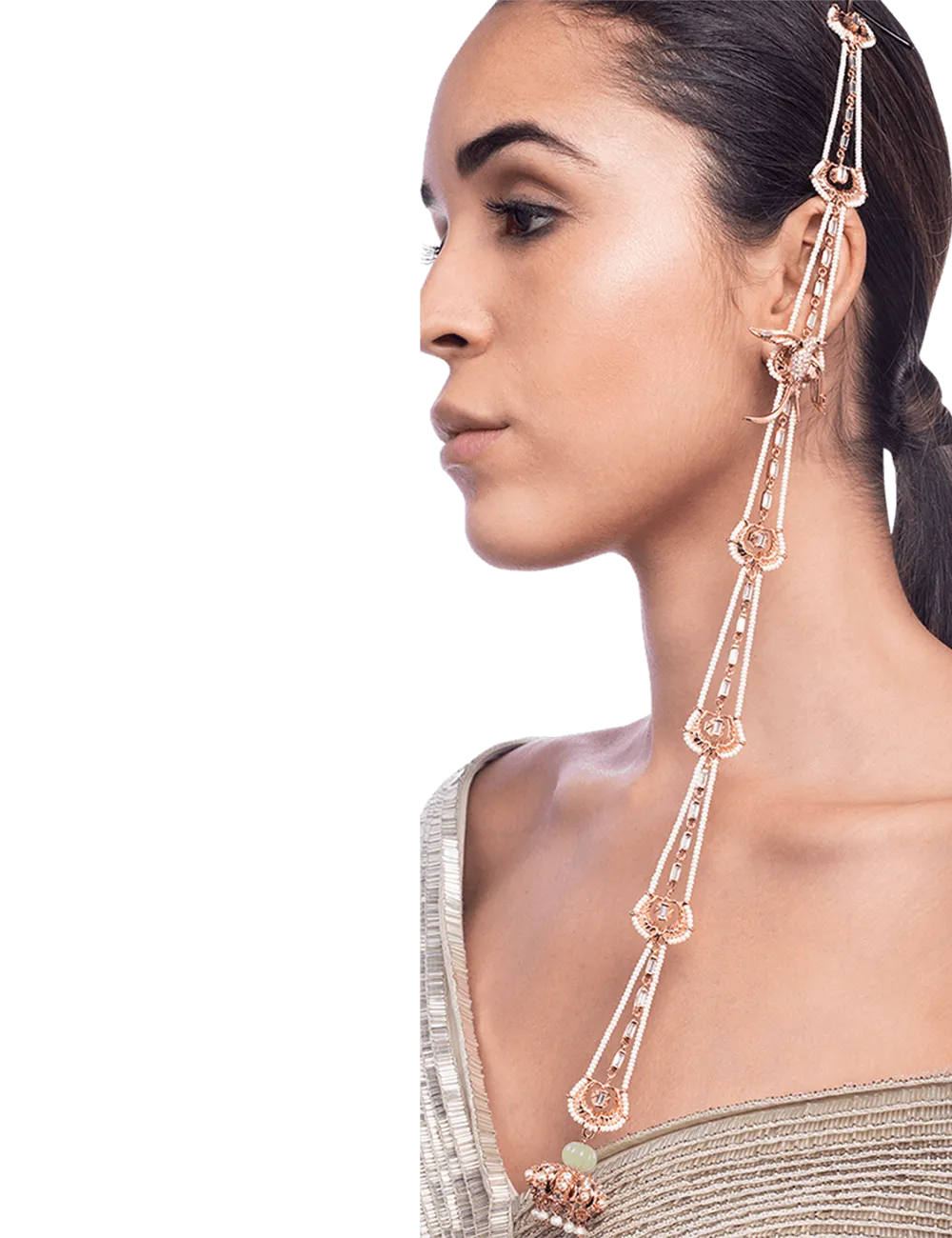 Paradis Shouldergrazers Earrings