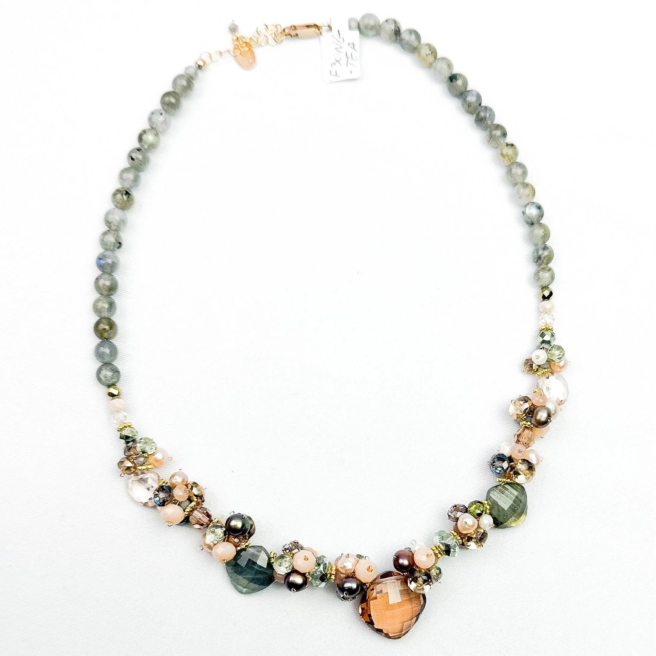 Paris Regina Statement Gemstone Necklace