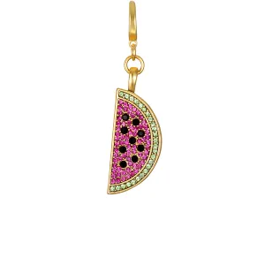 Pavé Watermelon Clip-On Charm