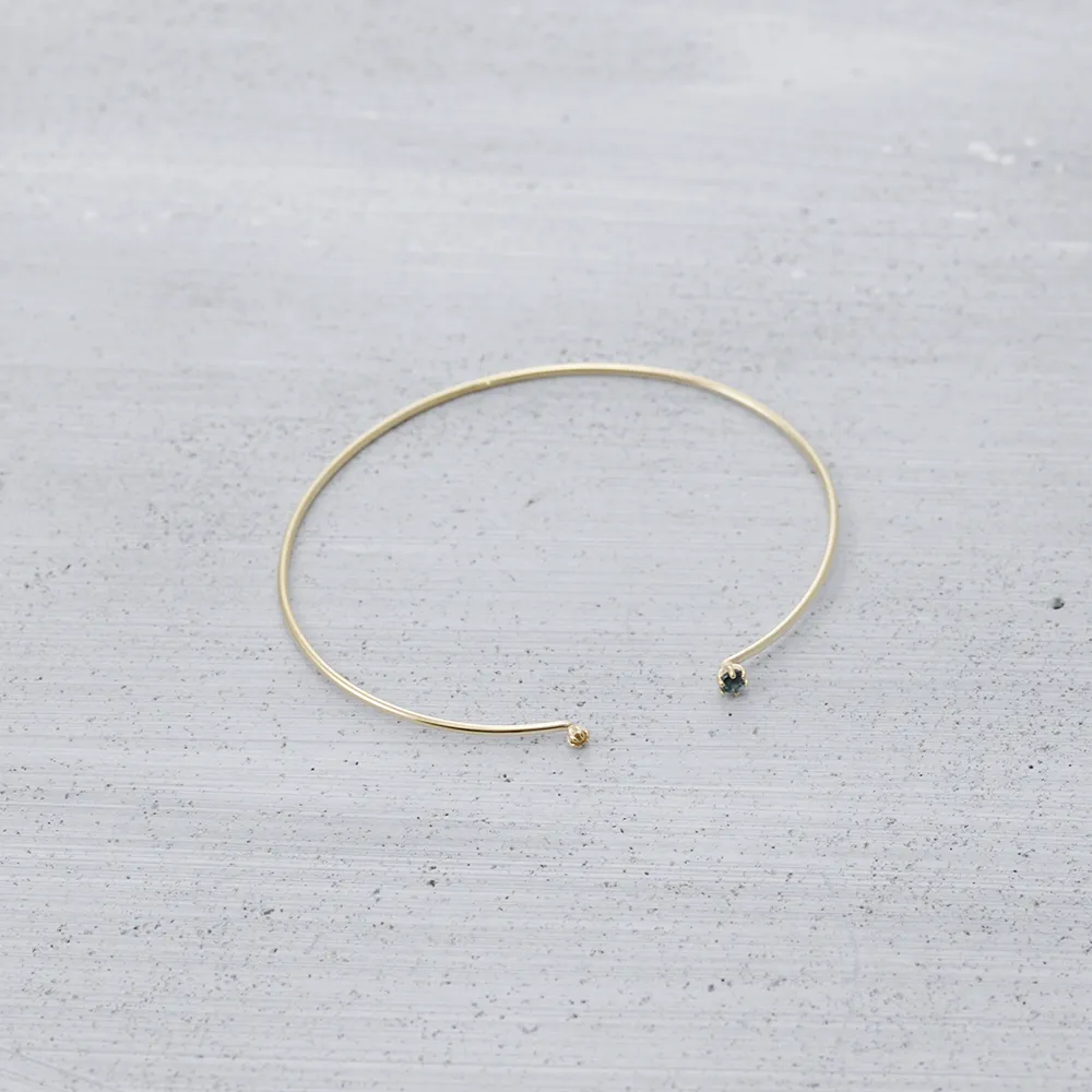 Stardust cuff Bracelet - 14K/ 18K Gold