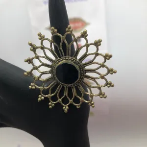 Statement Bohemian Tribal Ethnic Ring