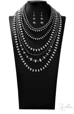 The Instinct 2019 - Paparazzi Exclusive Zi Collection Necklace and Matching earrings  - Paparazzi  Accessories