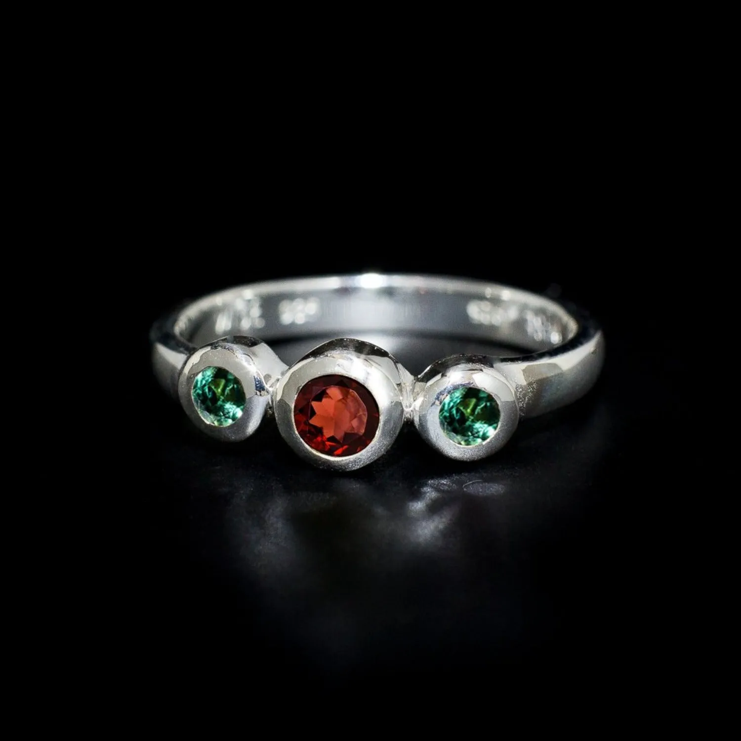 Trilogy Gemstone Ring