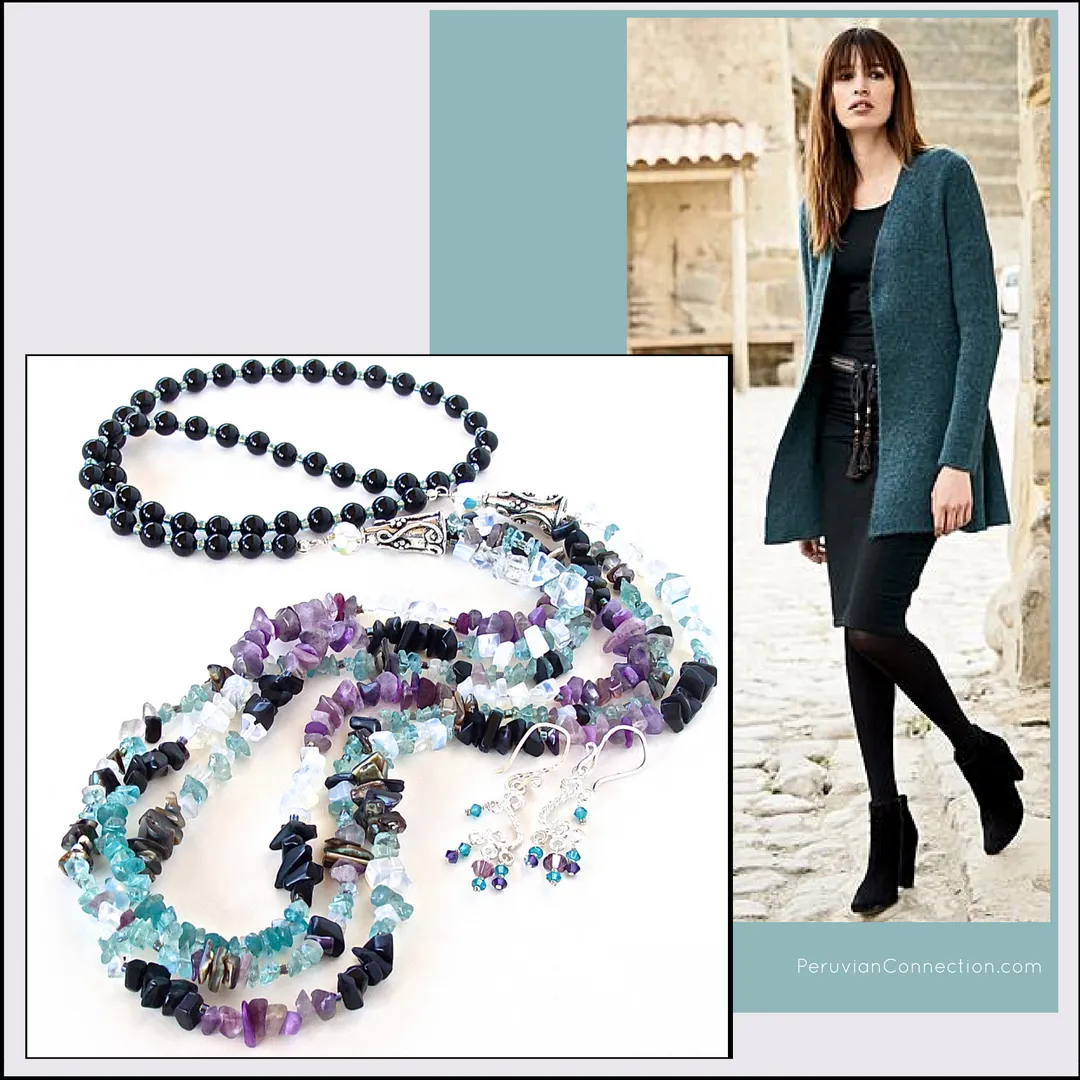 Twyla: Multicolor Gemstone Necklace