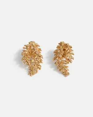 Ulysse Earrings in 14k Yellow Gold with lab-grown Diamonds