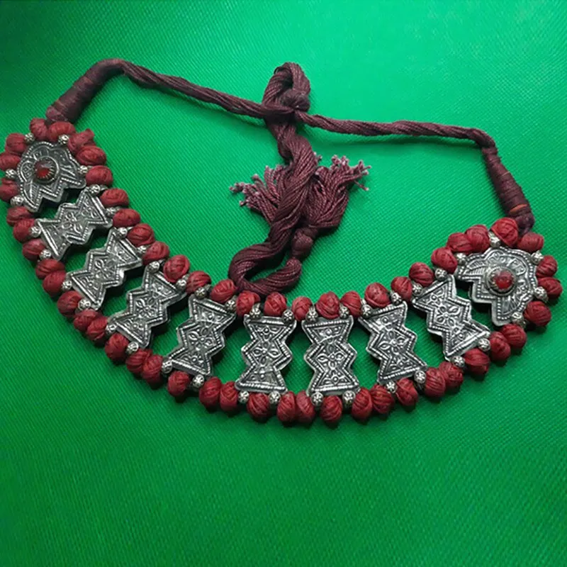 Vintage Afghan Kuchi Choker Necklace