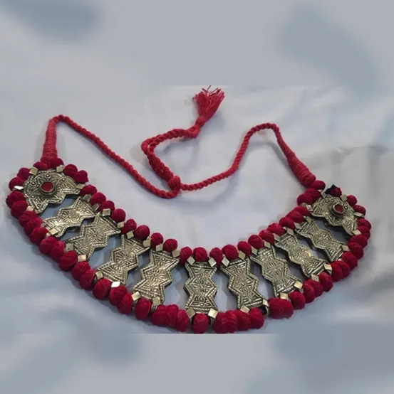 Vintage Afghan Kuchi Choker Necklace