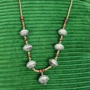 Vintage Tribal Beaded Necklace